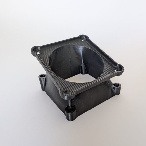 Bottom vent shroud